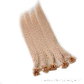 Cheap colored u tip hair extensions human hair